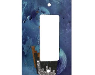 Aliens Beam Me To Mars - 1 Gang Decora Rocker Wall Plate Cover