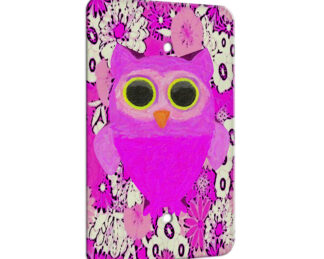 Owl Pink n Pretty - 1 Gang Blank Wall Plate Cover